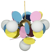 Люстра Loft it Matisse 10008/6 mult цвет золото, разноцветный