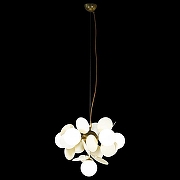 Люстра Loft it Matisse 10008/6 white цвет плафона/подвески Белый, цвет арматуры Белый, Золото-2