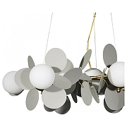 Люстра Loft it Mat1sse 10008/700 Grey цвет плафона/подвески Белый, Серый, цвет арматуры Золото-3