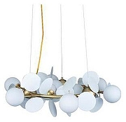 Люстра Loft it Matisse 10008/700 white цвет плафона/подвески Белый, цвет арматуры Золото-2