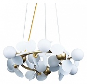 Люстра Loft it Matisse 10008/700 white цвет плафона/подвески Белый, цвет арматуры Золото-4