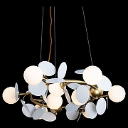 Люстра Loft it Matisse 10008/700 white цвет плафона/подвески Белый, цвет арматуры Золото-6
