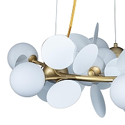 Люстра Loft it Matisse 10008/700 white цвет плафона/подвески Белый, цвет арматуры Золото-10