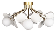 Люстра Loft it Matisse 10008/8C White цвет золото-1