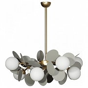 Люстра Loft it Mat1sse 10008/8 Grey цвет плафона/подвески Белый, Серый, цвет арматуры Золото