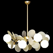 Люстра Loft it Mat1sse 10008/8 Grey цвет плафона/подвески Белый, Серый, цвет арматуры Золото-1