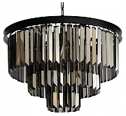 Люстра Loft it Pr1sm 10018/500C цвет плафона/подвески Светло-серый, цвет арматуры Черный