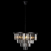 Люстра Loft it Pr1sm 10018/600C цвет плафона/подвески Светло-серый, цвет арматуры Черный-5