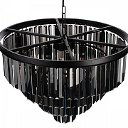 Люстра Loft it Pr1sm 10018/600C цвет плафона/подвески Светло-серый, цвет арматуры Черный-6