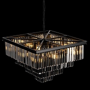 Люстра Loft it Pr1sm 10018/600S цвет плафона/подвески Светло-серый, цвет арматуры Черный-4