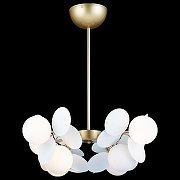 Люстра на штанге Loft it Matisse 10008/8 white цвет плафона/подвески Белый, цвет арматуры Золото-3