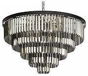 Люстра Loft it Pr1sm 10018/800C цвет плафона/подвески Светло-серый, цвет арматуры Черный