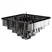 Люстра Loft it Pr1sm 10018/800S цвет плафона/подвески Светло-серый, цвет арматуры Черный