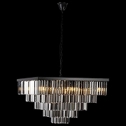 Люстра Loft it Pr1sm 10018/800S цвет плафона/подвески Светло-серый, цвет арматуры Черный-3