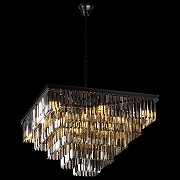 Люстра Loft it Pr1sm 10018/800S цвет плафона/подвески Светло-серый, цвет арматуры Черный-4