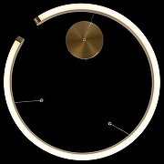 Подвесной светильник Loft it R1ng 10013M цвет латунь-4