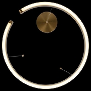 Подвесной светильник Loft it R1ng 10013M цвет плафона/подвески Латунь, цвет арматуры Латунь-4