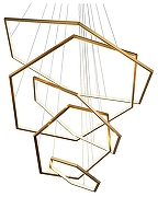 Подвесной светильник Loft it R1ng 10016/5 цвет золото