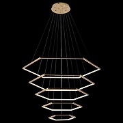 Подвесной светильник Loft it R1ng 10016/5 цвет плафона/подвески Золото, цвет арматуры Золото-2