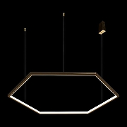 Подвесной светильник Loft it Ring 10016XL цвет плафона/подвески Белый, Золото, цвет арматуры Золото-5