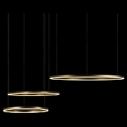 Подвесной светильник Loft it R1ng 10017/3S цвет плафона/подвески Золото, цвет арматуры Золото-2