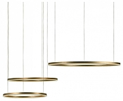 Подвесной светильник Loft it R1ng 10017/3S цвет плафона/подвески Золото, цвет арматуры Золото-3