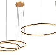 Подвесной светильник Loft it R1ng 10017/3S цвет плафона/подвески Золото, цвет арматуры Золото-4