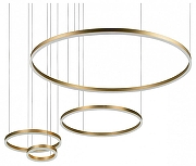 Подвесной светильник Loft it R1ng 10017/4L цвет плафона/подвески Золото, цвет арматуры Золото-2