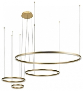 Подвесной светильник Loft it R1ng 10017/4M цвет плафона/подвески Золото, цвет арматуры Золото