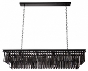 Люстра Loft it Pr1sm 10018/1200R цвет плафона/подвески Светло-серый, цвет арматуры Черный-1