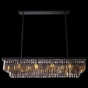 Люстра Loft it Pr1sm 10018/1200R цвет плафона/подвески Светло-серый, цвет арматуры Черный-4