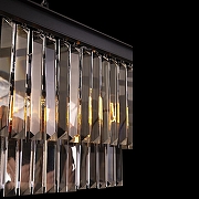 Люстра Loft it Pr1sm 10018/1200R цвет плафона/подвески Светло-серый, цвет арматуры Черный-6