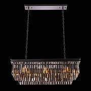 Люстра Loft it Pr1sm 10018/800R цвет плафона/подвески Светло-серый, цвет арматуры Черный-4