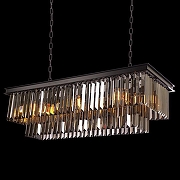 Люстра Loft it Pr1sm 10018/800R цвет плафона/подвески Светло-серый, цвет арматуры Черный-5