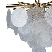 Люстра на штанге Loft it Frost 10022/600 цвет плафона/подвески Прозрачный, цвет арматуры Латунь-2