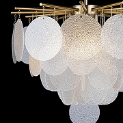 Люстра на штанге Loft it Frost 10022/600 цвет плафона/подвески Прозрачный, цвет арматуры Латунь-3