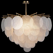 Люстра на штанге Loft it Frost 10022/800 цвет плафона/подвески Прозрачный, цвет арматуры Латунь-1