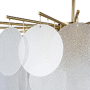 Люстра на штанге Loft it Frost 10022/800 цвет плафона/подвески Прозрачный, цвет арматуры Латунь-4