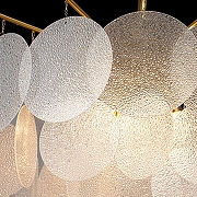 Люстра на штанге Loft it Frost 10022/800 цвет плафона/подвески Прозрачный, цвет арматуры Латунь-7