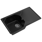 Кухонная мойка GranFest Unique GF-U-840L Черная-1