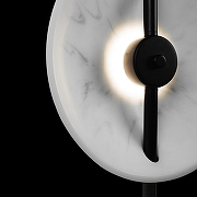 Бра Loft it Marble 10049W цвет плафона/подвески Белый, цвет арматуры Черный-5