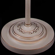 Торшер Eurosvet Amelia 10073/1 белый с золотом/прозрачный хрусталь Strotskis цвет плафона/подвески Белый, Прозрачный, цвет арматуры Белый, Золото-2