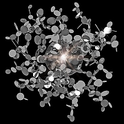 Бра Loft it Spark 10101W Chrome цвет плафона/подвески Хром, цвет арматуры Хром-1