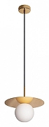 Подвесной светильник Loft it Ufo 10120/250P Gold цвет плафона/подвески Белый, цвет арматуры Золото-1