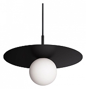 Подвесной светильник Loft it Ufo 10120/350P Black цвет плафона/подвески Белый, цвет арматуры Черный