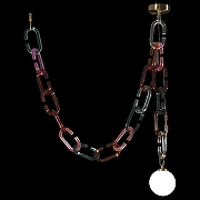 Подвесной светильник Loft it Cha1n 10128C Mult цвет золото, разноцветный-1