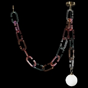 Подвесной светильник Loft it Cha1n 10128C Mult цвет золото, разноцветный-2