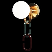 Бра Loft it Chain 10128W Mult цвет золото, разноцветный-1