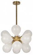 Люстра на штанге Loft it Miracle 10130/12 White цвет плафона/подвески Белый, цвет арматуры Золото