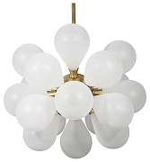 Люстра на штанге Loft it Miracle 10130/18 White цвет плафона/подвески Белый, цвет арматуры Золото-2